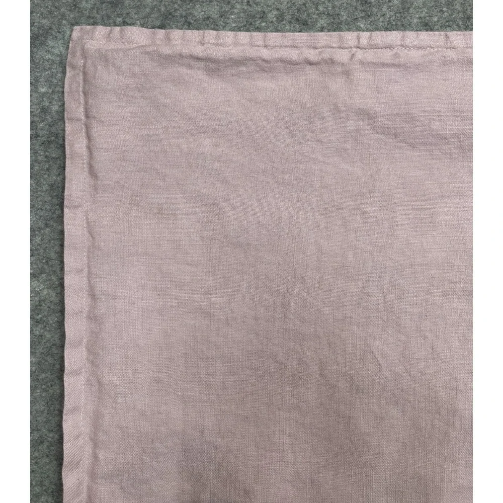 Primary Goods Rosewood French Linen King Sham Pink Luxury Coastal Bedding